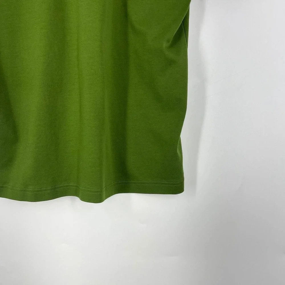 Banana Republic Luxury Touch Polo Shirt Mens Short Sleeve Olive Green‎ Collared